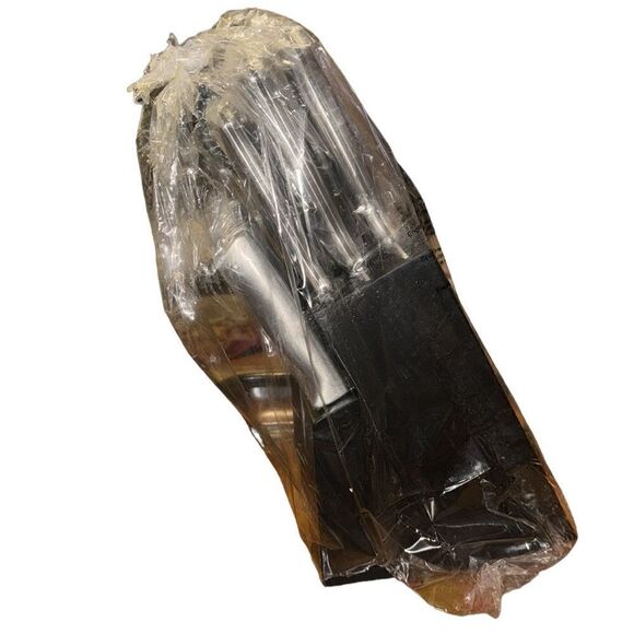 Art & Cook 15-Pc. Stainless Steel Knife Block Set - Black - Picture 2 of 5